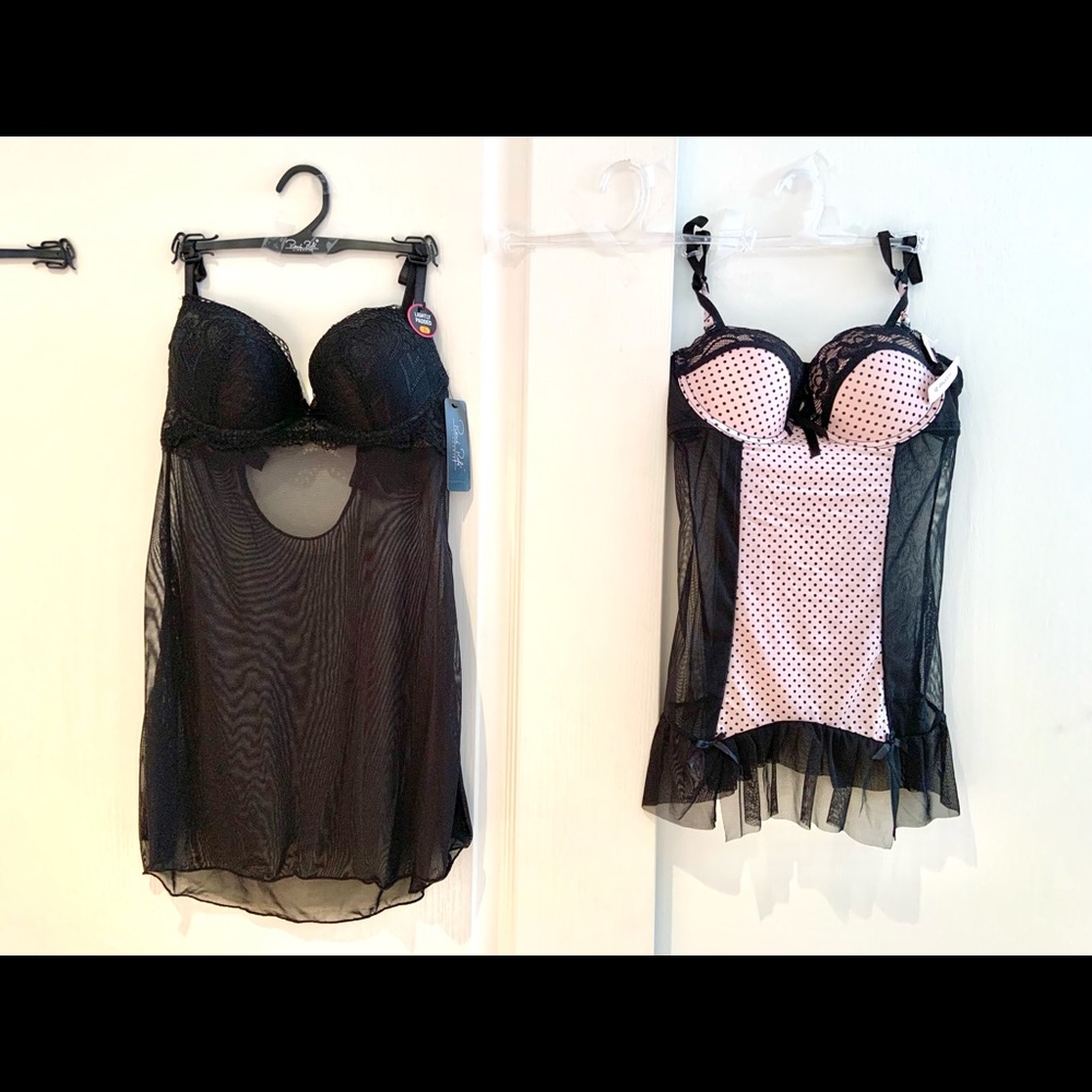 lace lingerie babydoll sleepwear chemise nightie